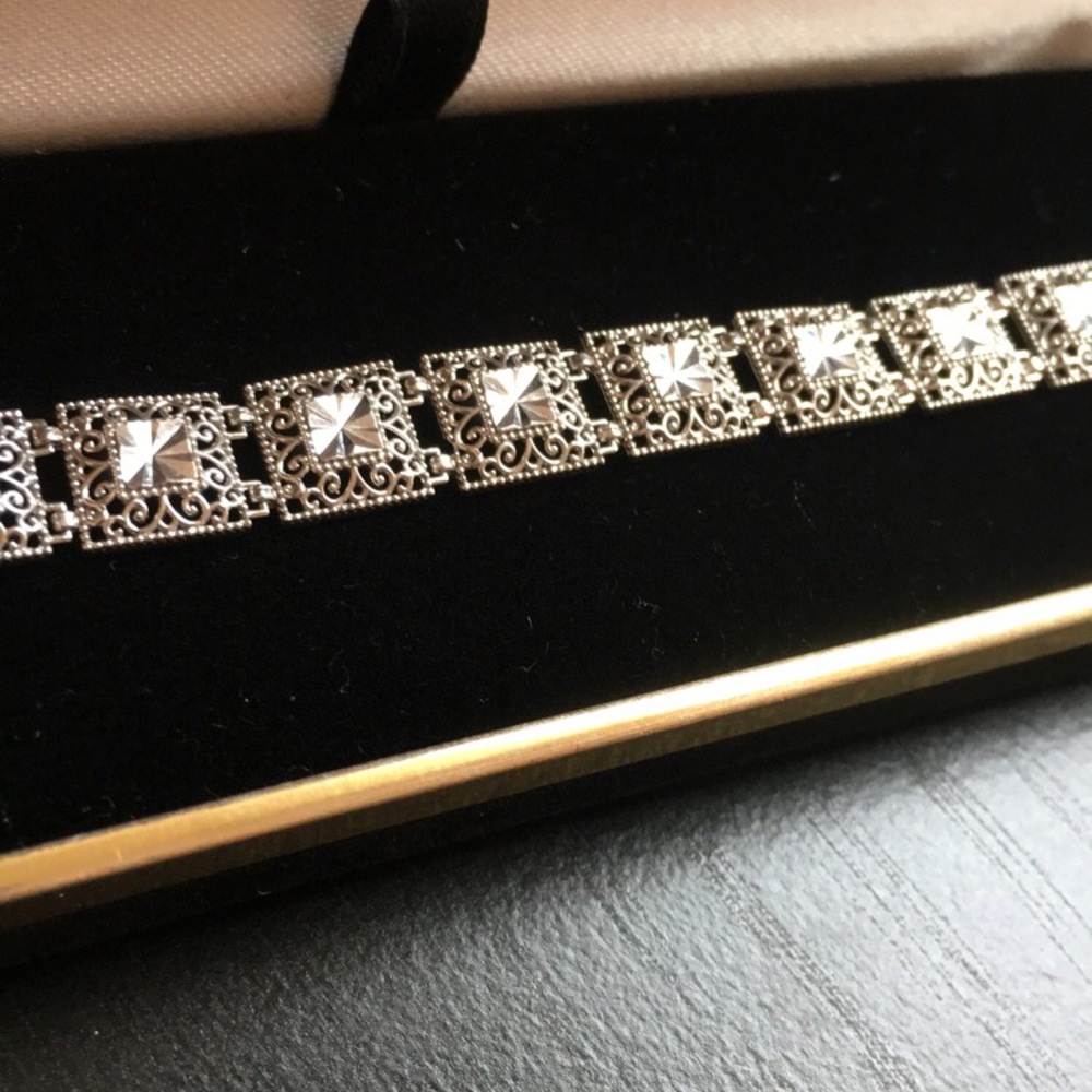 NEW White Gold Bracelet